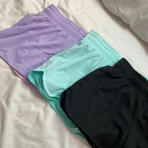 3-pack Mesh Shorts for Girls